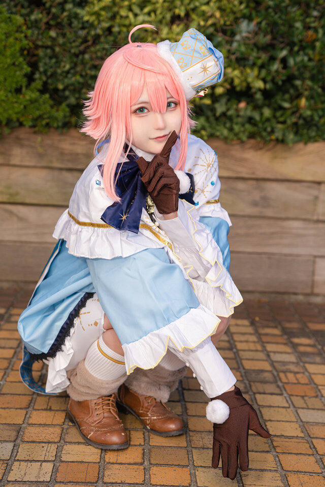 姫宮桃李『あんさんぶるスターズ！！』／モデル：木下、撮影：tama