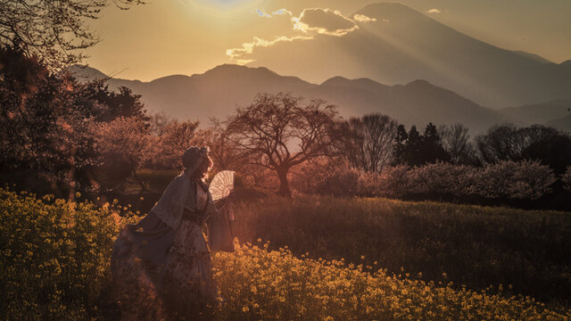 幽々子東方Project』／翠葉木（Twitter：@310re45）、撮影：uhimaru（Twitter：@uhimaru999）／Leica M-P Typ240+Summicron90mm/F2