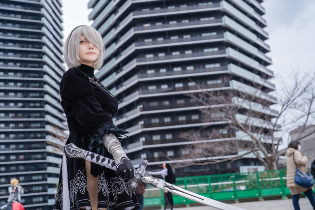 2B『NieR:Automata』／閏（@u_r923）、撮影：tama