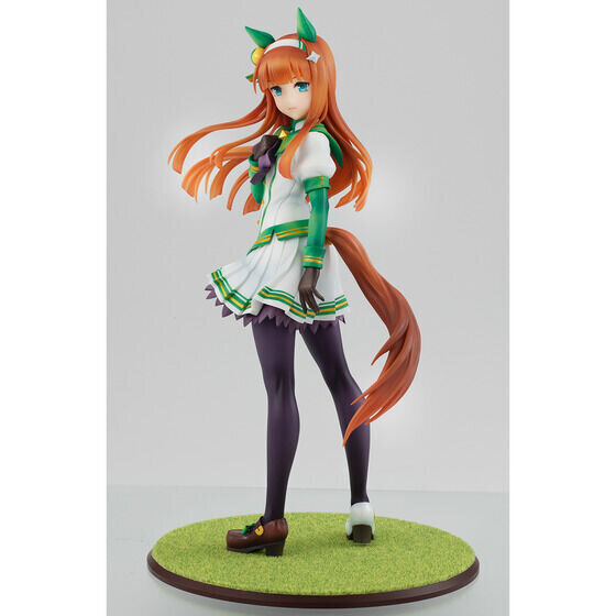 『ウマ娘』人気の「サイレンススズカ」フィギュアが抽選販売！「キリっとした顔」と「微笑み顔」の表情パーツ付き