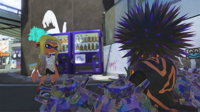 『スプラトゥーン3』「ダウニー」が、髭と眼鏡でワイルドに！公式画像によるイカの“絶妙な表情”に、初代ファンの共感集まる