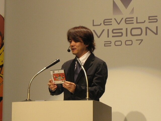 【LEVEL5 VISION 2007】 最後のサプライズは東京ゲームショウ、オリジナルソフトを無料で配布!(訂正)