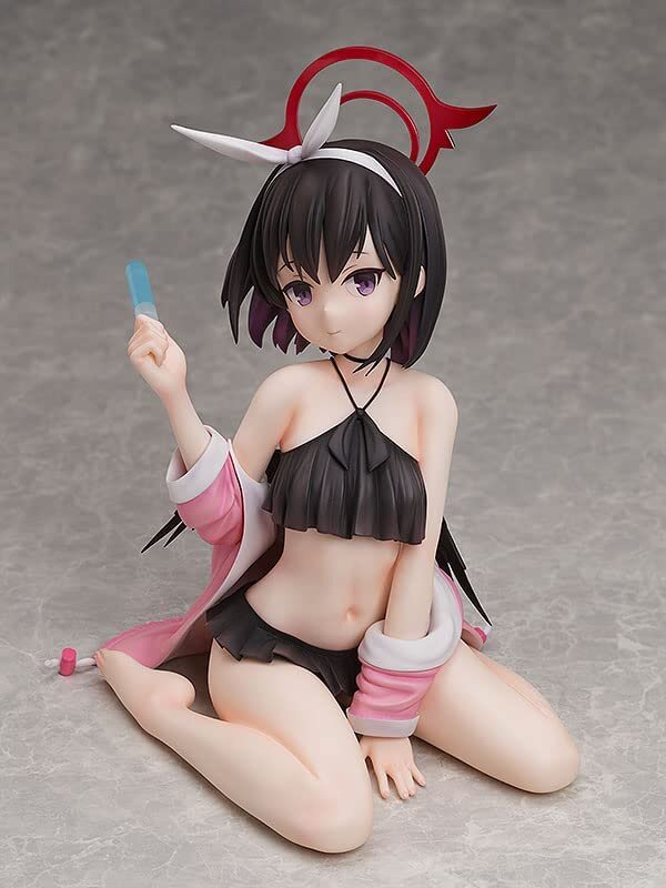 『ブルアカ』静山マシロの水着フィギュアが眩しすぎ！背中の翼やピンク色のパーカーも再現、夏の思い出が蘇る