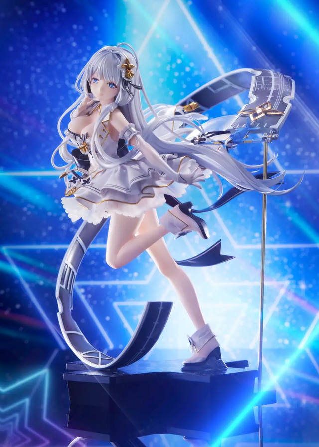 『アズレン』アイドル姿のμ兵装「イラストリアス」がフィギュアに！清楚とキュートを兼ね備えた、奇跡の衣装にも注目