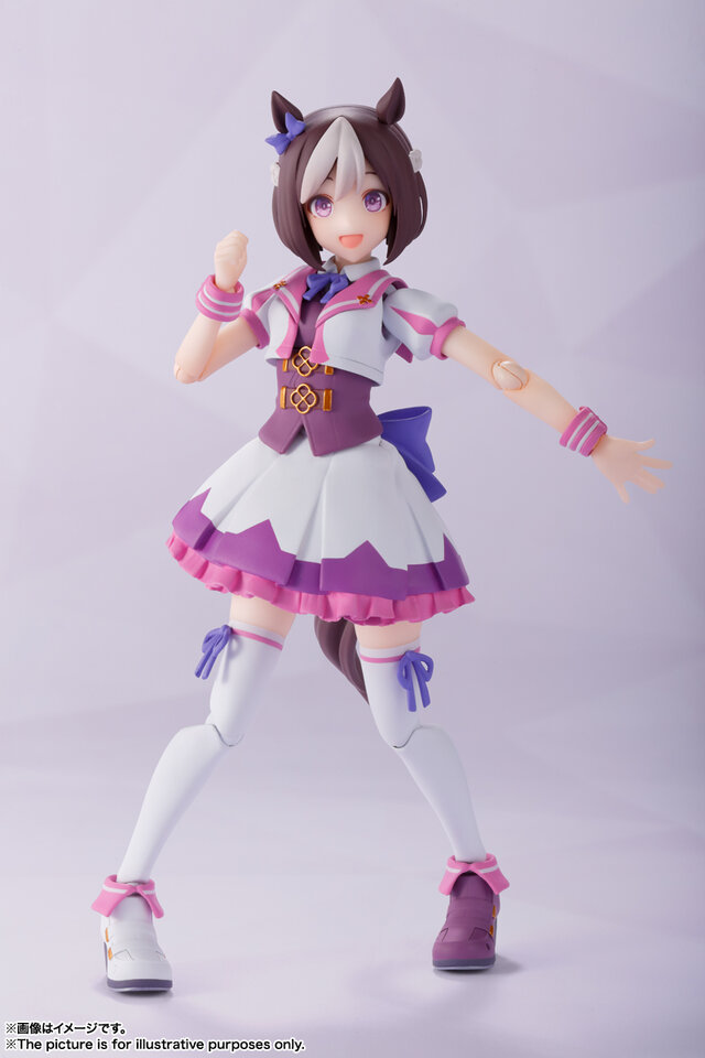 『ウマ娘』「スペシャルウィーク」の可動フィギュアが発売！豊富な表情パーツで迫力のレースから、「コメくいてー」なライブシーンまで徹底再現