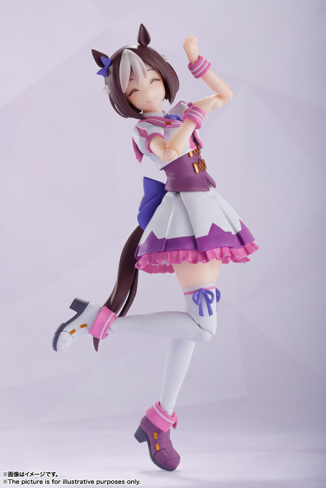 『ウマ娘』「スペシャルウィーク」の可動フィギュアが発売！豊富な表情パーツで迫力のレースから、「コメくいてー」なライブシーンまで徹底再現