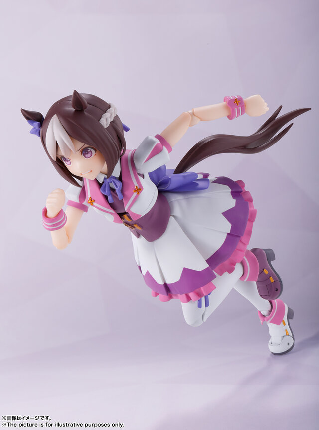 『ウマ娘』「スペシャルウィーク」の可動フィギュアが発売！豊富な表情パーツで迫力のレースから、「コメくいてー」なライブシーンまで徹底再現