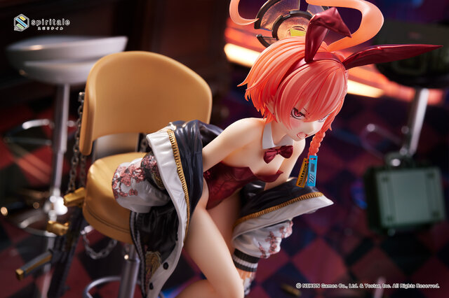 恥じらう表情がたまらない！『ブルアカ』バニーガール姿の「 美甘ネル」フィギュアが予約開始