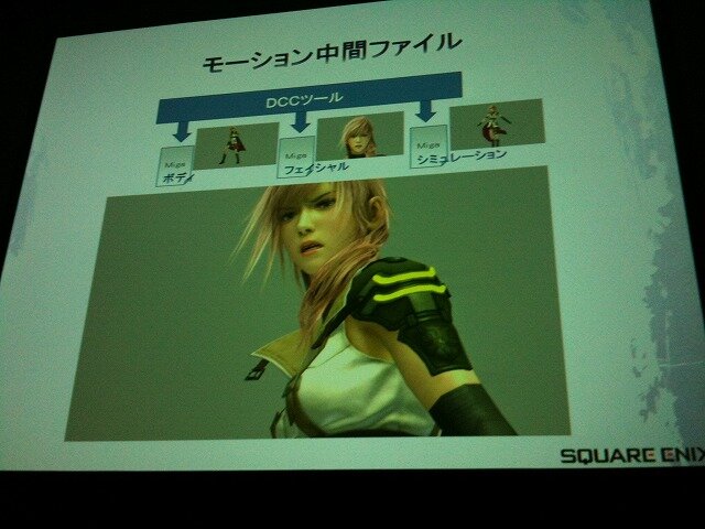 FF XIII リアルタイムカットシーン・ワークフロー〜FF XIII のカットシーンができるまで〜