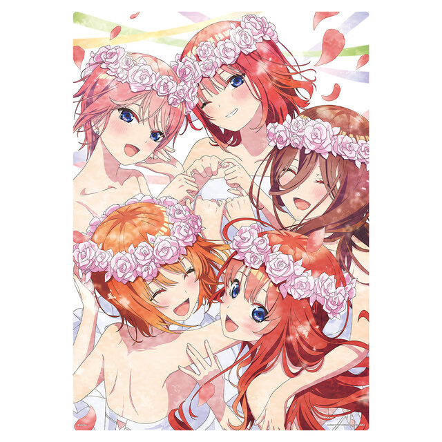 「五等分の花嫁」の一番くじが5月20日に発売！劇中のワンシーンを再現したウエディングドレス姿の5人がフィギュアで登場