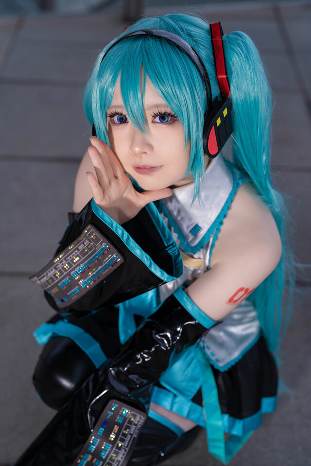 初音ミク「VOCALOID」／鯱津つる（@Hyakka_yuri）