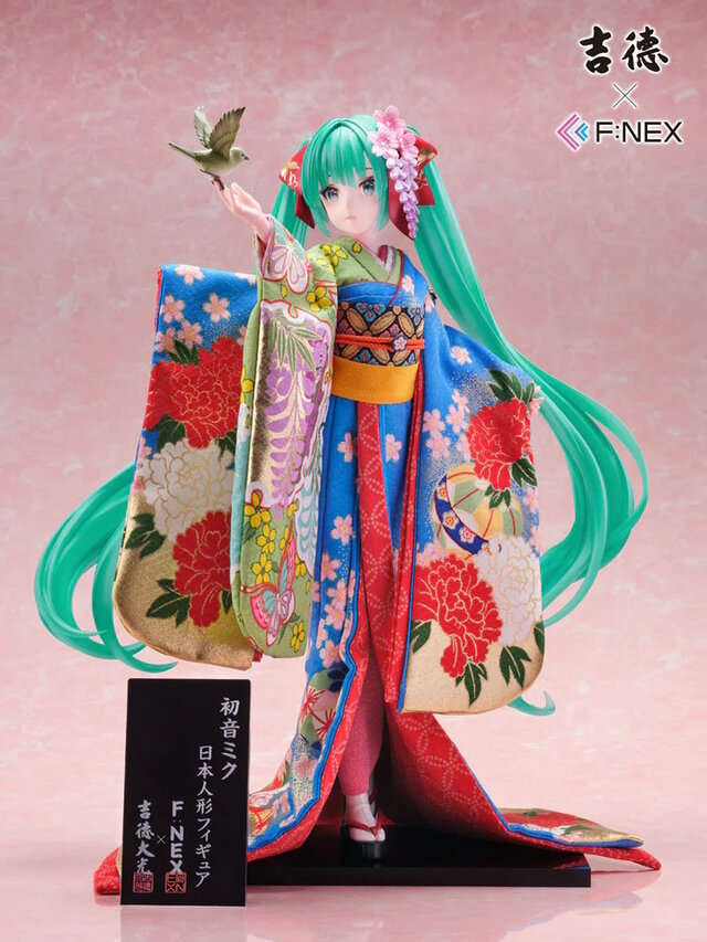 約20万円も納得のハイクオリティ！「初音ミク」日本人形フィギュア予約受付中―6月2日の締切迫る