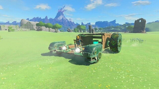 移動が超快適に！？『ゼルダの伝説 ティアキン』簡単素材で作れる飛行エアバイクが便利と話題に