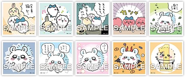 「ちいかわ」夢のおとな買い！キラキラな新商品「あつめてシールガム2」のデザイン50種を一挙、大公開