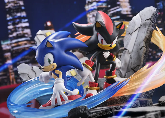 『ソニックアドベンチャー2』パッケージイラストを立体化！専用ARアプリを使うと、迫力の追加演出