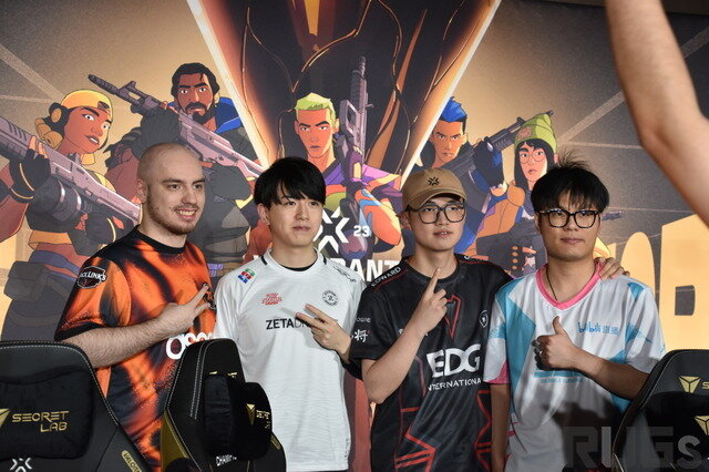 ZETA DIVISION・Laz「LCQではベストな形を見つけられた」―VALORANT Champions 2023への意気込みを語る...FNATIC・Boasterも記者会見に乱入