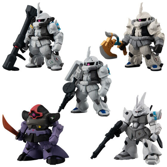 「機動戦士ガンダム MSV」“ソロモンの白狼”こと、「シン・マツナガ」の搭乗機が5機セットに！予約受付は8月25日13時スタート