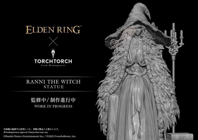 『ELDEN RING』「魔女ラニ」スタチューの制作状況が公開―「もう少々お時間を頂く」としつつ、クオリティが素晴らしい