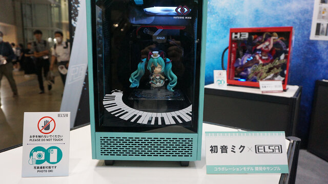 エルザ ジャパンブースにて、『FF14』や「初音ミク」のコラボモデルPCを展示中！【TGS2023】