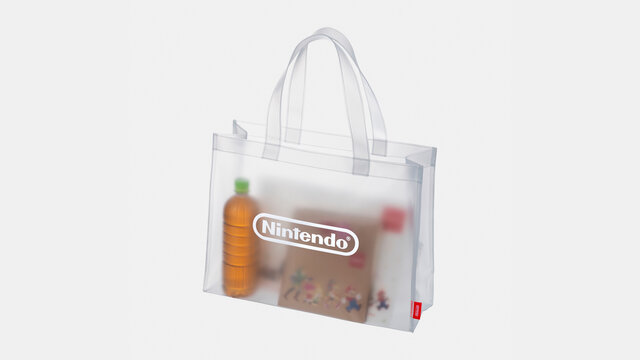 Nintendo TOKYO/OSAKA/KYOTOの買い回りバッグが商品化！クリアバッグで普段使いにも最適