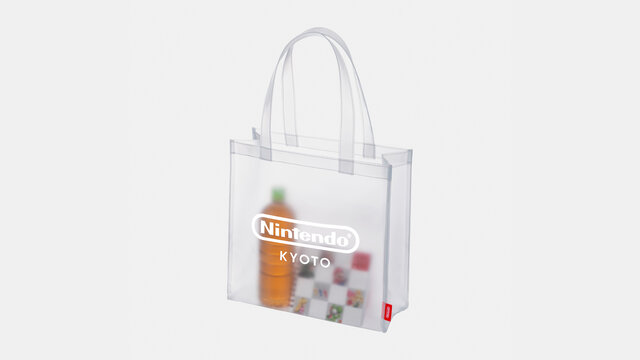 Nintendo TOKYO/OSAKA/KYOTOの買い回りバッグが商品化！クリアバッグで普段使いにも最適