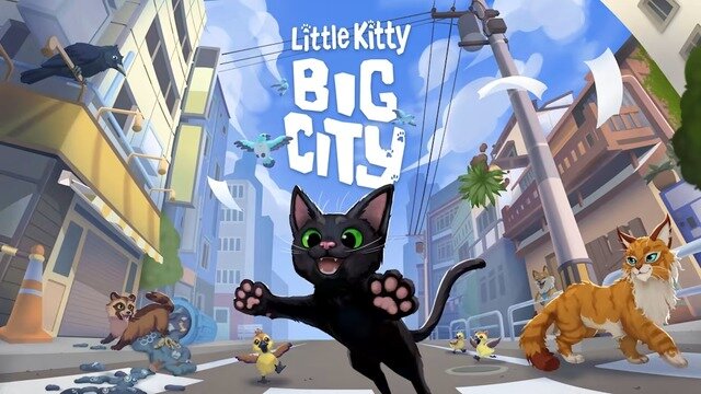 スイッチ版『Little Kitty, Big City』2024年春配信―迷える子猫はおうちに帰れるのか？