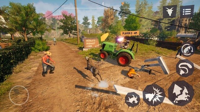 家族団らん中でもヤギ大暴走！人気ヤギシミュ続編『Goat Simulator 3』iOS/Android向けにも配信開始