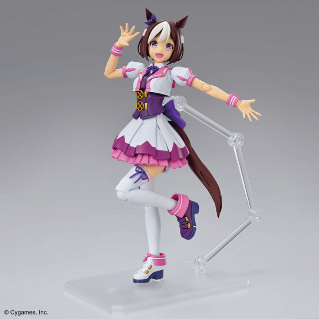 『ウマ娘』より「スペシャルウィーク」がプラモデル化！勝負服姿でピュアな表情、元気いっぱいな動きも魅力的に演出