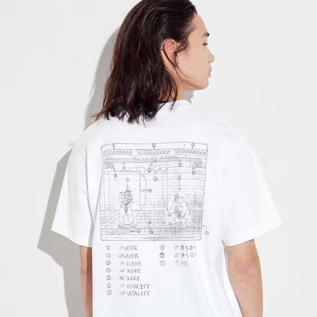 『ストリートファイター』『鉄拳』の「ユニクロ」コラボTシャツが2月26日発売決定！新旧作品や、『スト2』手書きの設定画面をデザイン