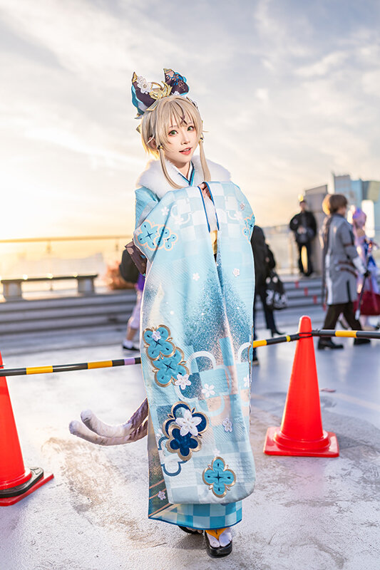 『原神』綺良々（郵便局コラボ）／綺太郎（X：@kitaro_cos）