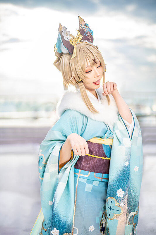 綺良々（郵便局コラボ）『原神』／綺太郎（X：@kitaro_cos）