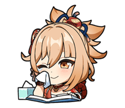 『原神』の「ナヴィア」「シュヴルーズ」がかわいいLINEスタンプに！ サングラスをかけて“ドヤ顔”を決めるあの表情をスタンプで