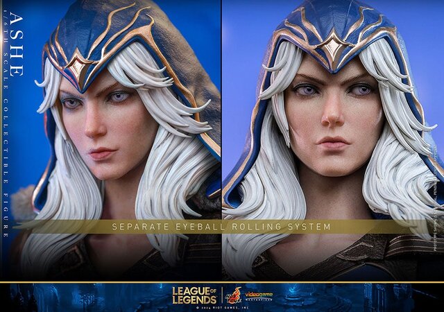 ホットトイズより『LoL』アッシュのフィギュアが予約受付中！2024シネマティックトレーラーをもとに高精細に立体化