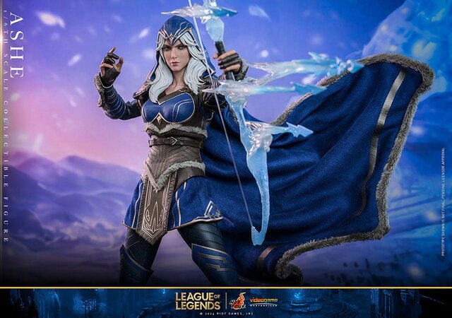 ホットトイズより『LoL』アッシュのフィギュアが予約受付中！2024シネマティックトレーラーをもとに高精細に立体化