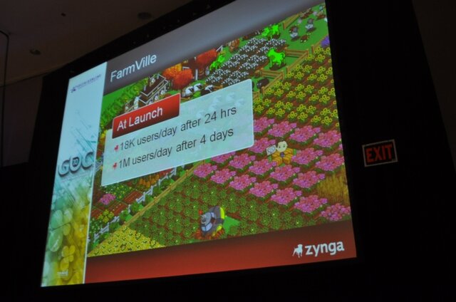 【GDC2010】1億人のユーザーを抱える『FarmVille』の開発と運用・・・Zynga 