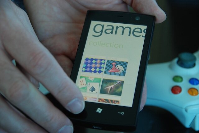 【GDC2010】ゲーム機としての力量はいかほど? 「Windows Phone 7 Series」をデモでチェック