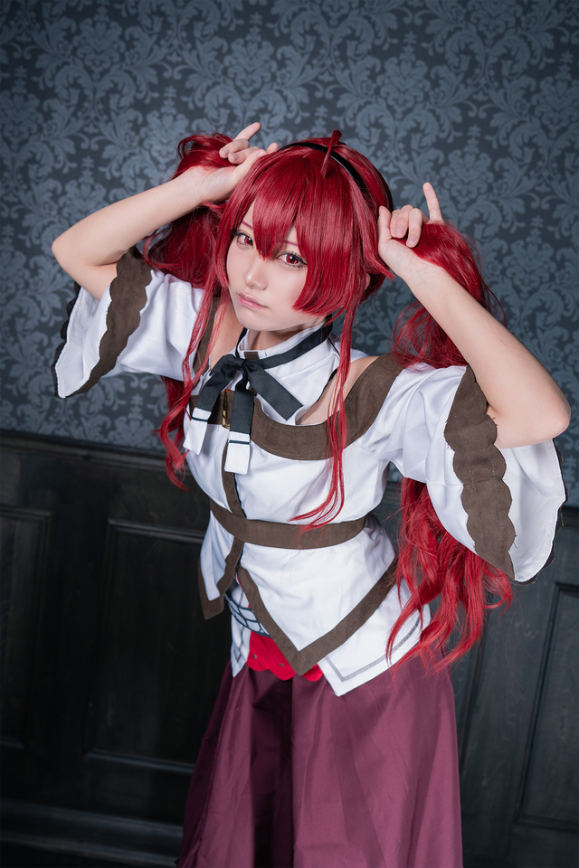 エリス『無職転生』／つばさび（X：@tsubasabi）、撮影：オズ（X：@oz_photo_）