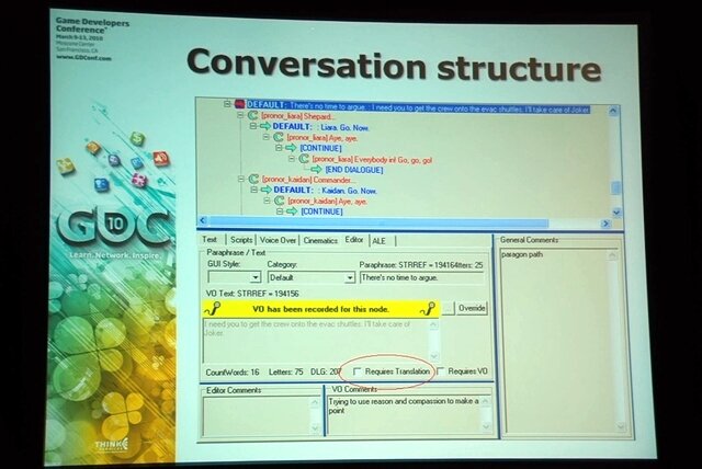 【GDC2010】Biowareが語る超大作RPGをローカライズする手法