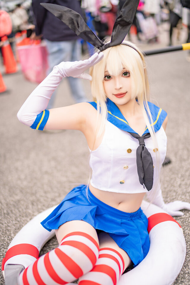 島風『艦隊これくしょん -艦これ-』／江落（Instagram：jiangluo_cos）