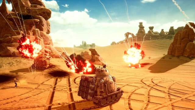 鳥山明原作『SAND LAND（サンドランド）』の体験版が配信開始！狩野英孝が砂漠でプレイする映像も公開