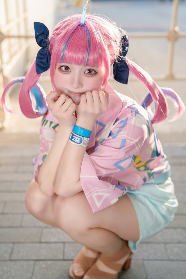 湊あくあ（アロハ）／みら（X：@tehslu_cos_xxx）