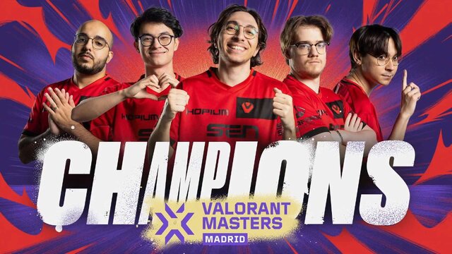 初代王者が3年ぶりにその座を奪還！『VALORANT』世界大会「VCT Masters Madrid」優勝はSentinels―TenZは2度目の世界王者に