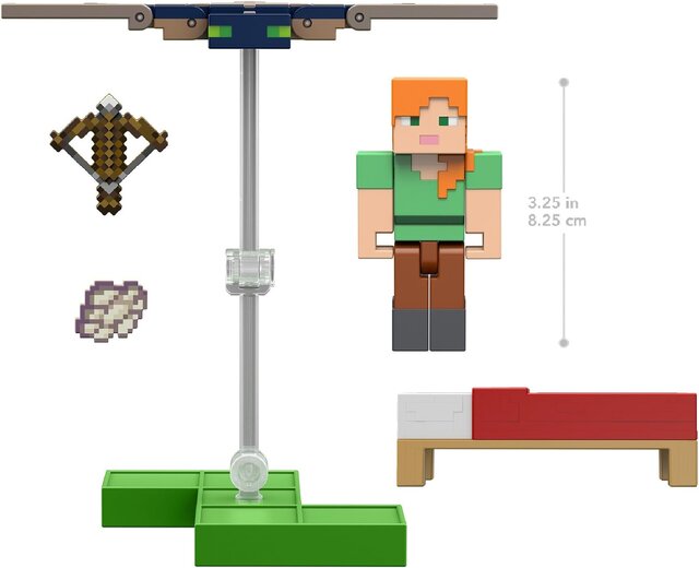 『マインクラフト』クリーパーやスティーブが裏返せるフィギュアに！光って鳴るエンダードラゴンの作りこみも凄い