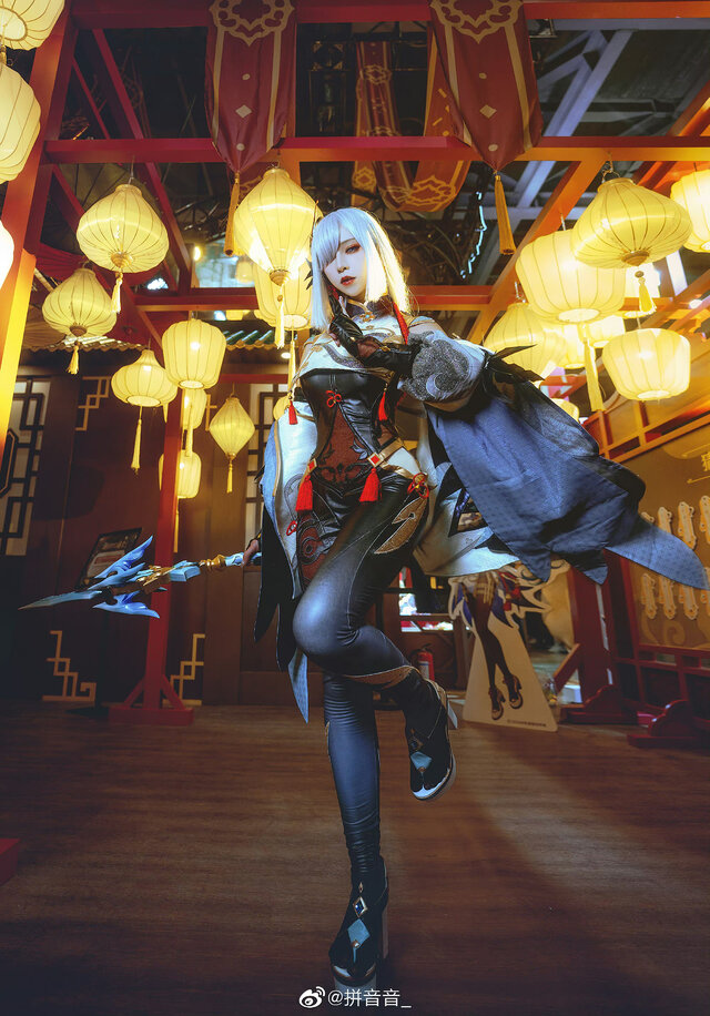 申鶴『原髪』/拼音音(Weib:拼音音_)