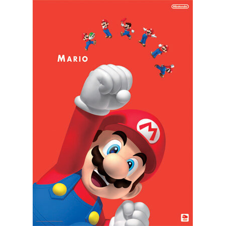 マリオの歴史が分かるポスター－米クラブニンテンドーの新特典