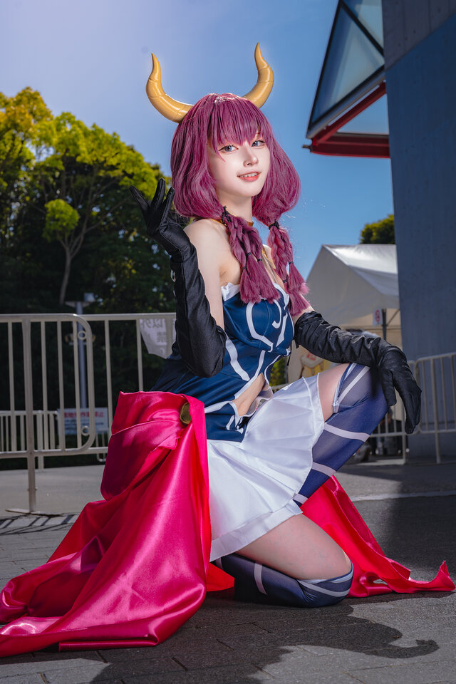 アウラ『葬送のフリーレン』/月海つくね(X:@XaiabP)、撮影:山颪ヒア(X:@fotomachen)