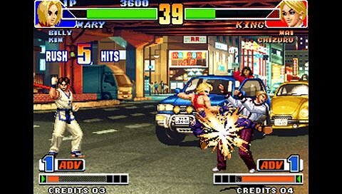 THE KING OF FIGHTERS PORTABLE '94～'98 Chapter of Orochi