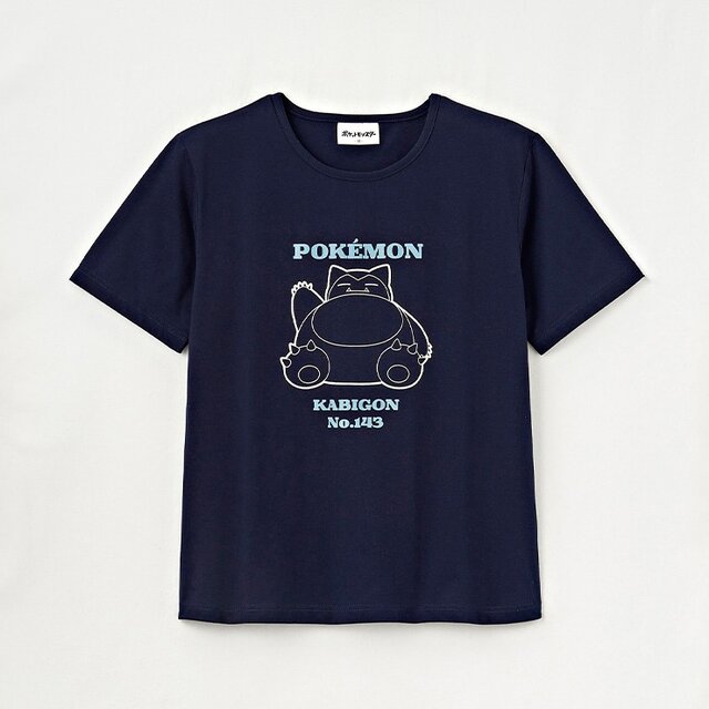 『ポケモン』しまむらから「カビゴン」のパジャマ・Tシャツセットが本日5月8日15時より予約受付開始！モンスターボールデザインの巾着付きでかわいい