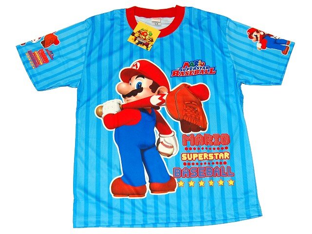 ドハデで賑やか！海外マリオTシャツ・・・週刊マリオグッズコレクション第83回