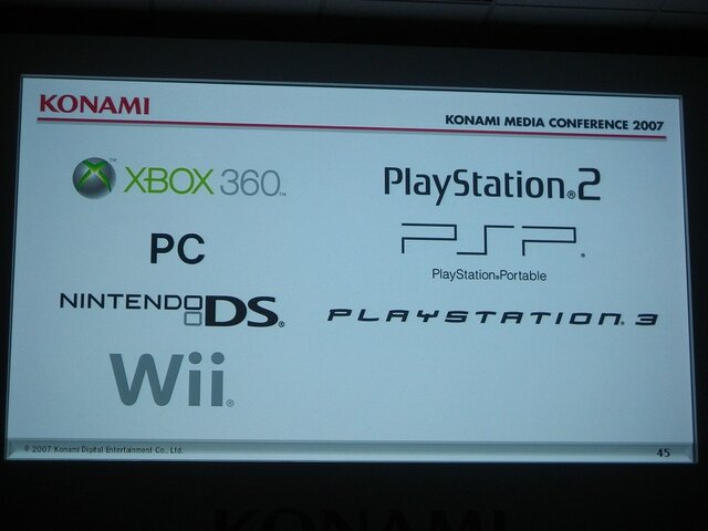 【KONAMI MEDIA CONFERENCE 2007】 ウイイレWiiが初公開！(2)